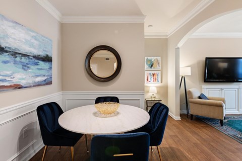 Dining Area table chair at The Berkeley Apartments, Georgia, 30096